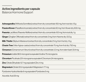 BALANCE HORMONE SUPPORT