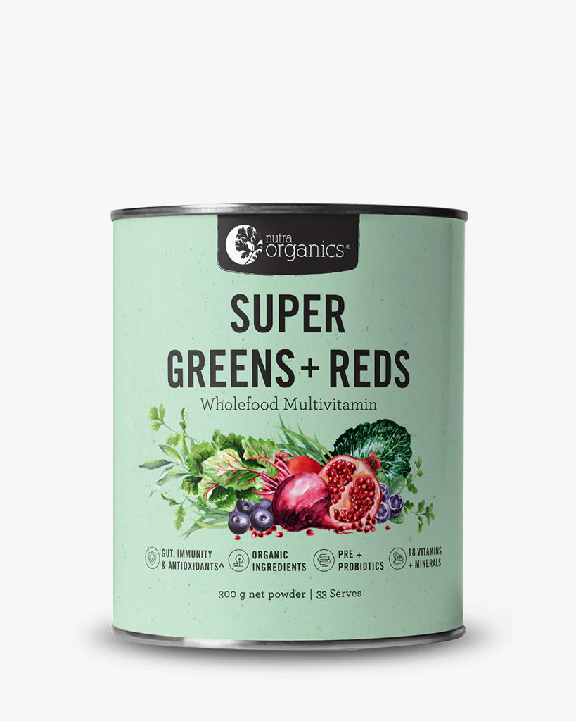 SUPER GREENS + REDS
